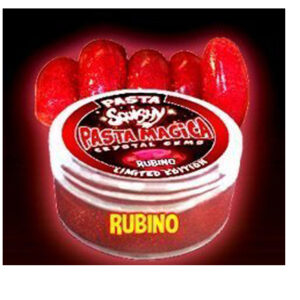 PASTA SQUISHY - PASTA MAGICA - COLORE RUBINO - CRYSTAL GEMS