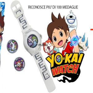 Yo-Kai - Gioco Watch Orologio + 3 medaglie yo kai