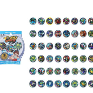 Yo-Kai - Espansioni x orologio yo kai offerta 3 bustine ogni bustina contiene 3 medaglie