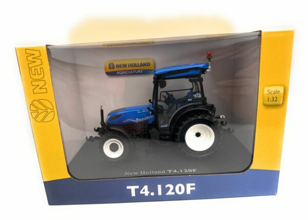 UNIVERSAL HOBBIES COLLECTION NEW HOLLAND T4.120f UH 6499 scala 1/32