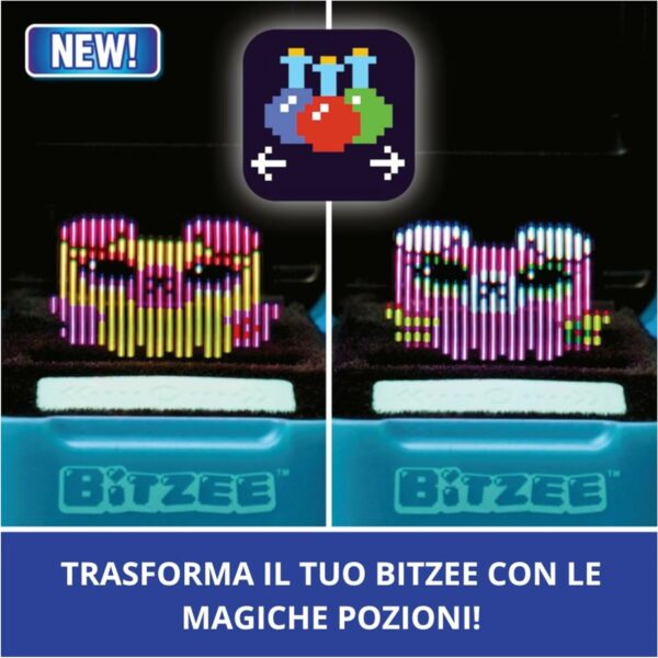 Bitzee Versione Magicals, Cucciolo Digitale e Interattivo, Animale Elettronico Virtuale da Accudire e Crescere, Reagisce al Tuo Tocco, Spin Master 6069066 - immagine 3