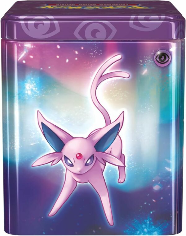 Pokémon Tin, Scatola da collezione impilabile in Metallo, originale, edizione in italiano 2024 - immagine 2