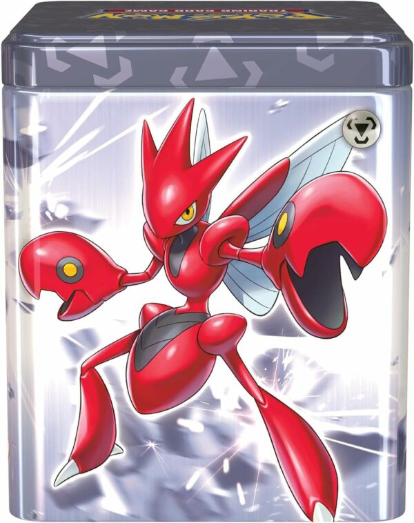 Pokémon Tin, Scatola da collezione impilabile in Metallo, originale, edizione in italiano 2024 - immagine 3