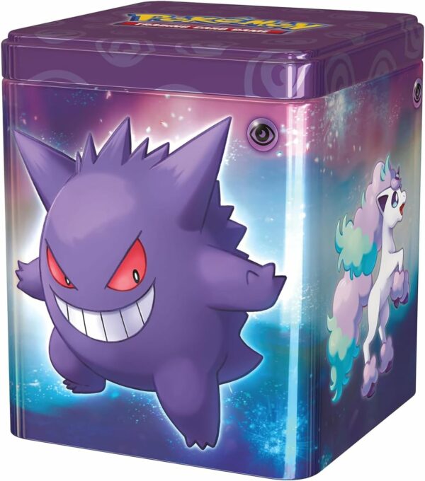 Pokémon Tin, Scatola da collezione impilabile in Metallo, originale, edizione in italiano 2024 - immagine 3