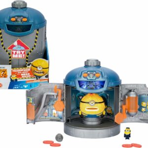 Minions - Camera Di Trasformazione Cattivissimo Me 4 con Suoni,Trasforma Avl Jerry In Mega Minion Jerry, Giochi Preziosi MN405000
