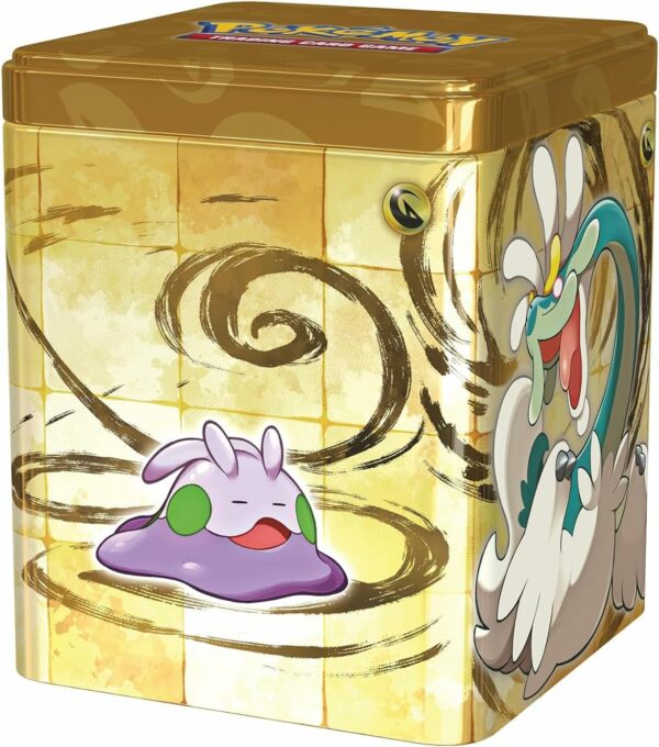 Pokémon Tin, Scatola da collezione impilabile in Metallo, originale, edizione in italiano 2024 - immagine 2