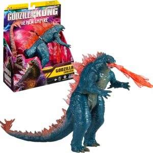 Godzilla x Kong-Godzilla Evolved, statuetta snodata, 15 cm, Giochi Preziosi MN303000