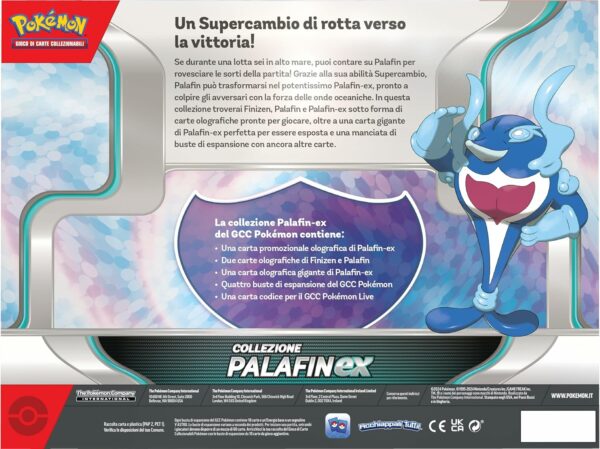 Pokémon Collezione Palafin-ex, originale, edizione in italiano 2024 - immagine 2