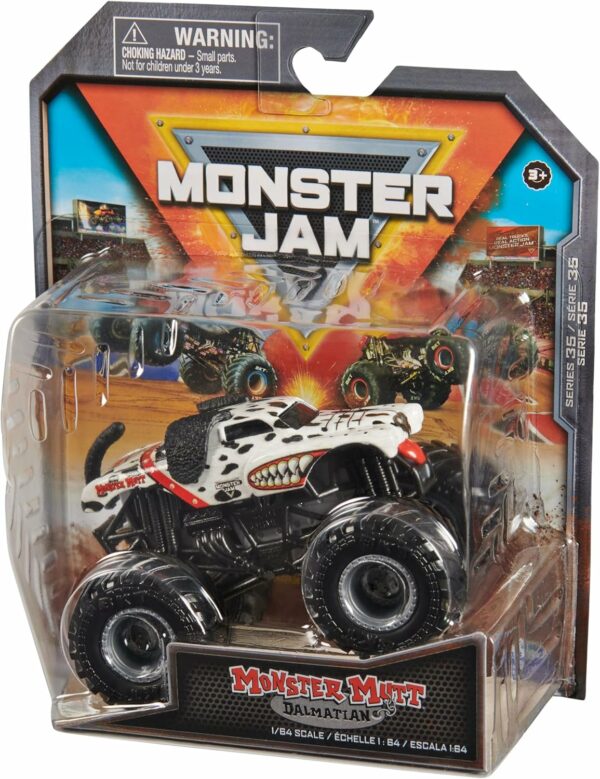 Monster Jam  - Truck  Series 35 Monster Mutt Dalmatian in Scala 1:64