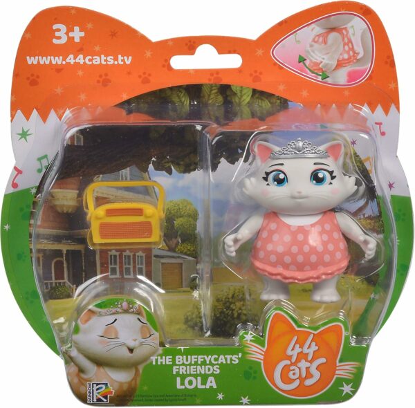 44 Gatti - Personaggio Lola 8 Cm circa - originale italia