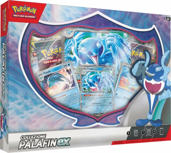 Pokémon Collezione Palafin-ex, originale, edizione in italiano 2024