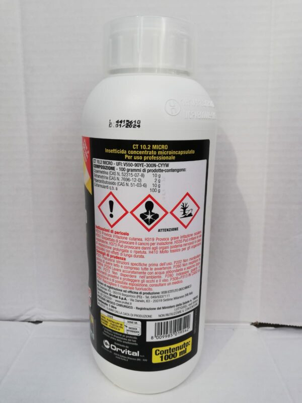 FLORTIS MULTINSETTO INSETTICIDA LIQUIDO CONCENTRATO MICROINCAPSULATO 1 L - immagine 3