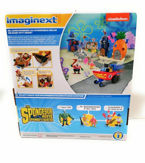 Fisher Price, The Spongebob Movie, Krabby Patty Food Truck, CDM02 - immagine 2