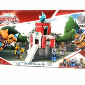 TOYSGIOCATTOLI Gormiti - Set Costruzioni Torre one tower con Mini Personaggio Inclusoi, 280 pezzi, per Bambini a Partire dai 4 Anni,