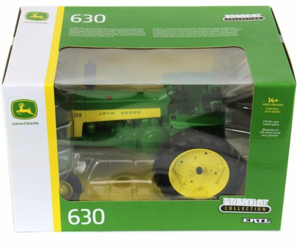ERTL PRESTIGE EDITION Ertl JOHN DEERE 630 Voie Large ERTL 45859 scala 1/16