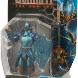 Gormiti THE NEW ERA - Del Clan Dell'Acqua Aqu (Carter)con accessorio Scudo Di Ghiaccio, 15 cm Articolato, Giochi Preziosi GRV20000