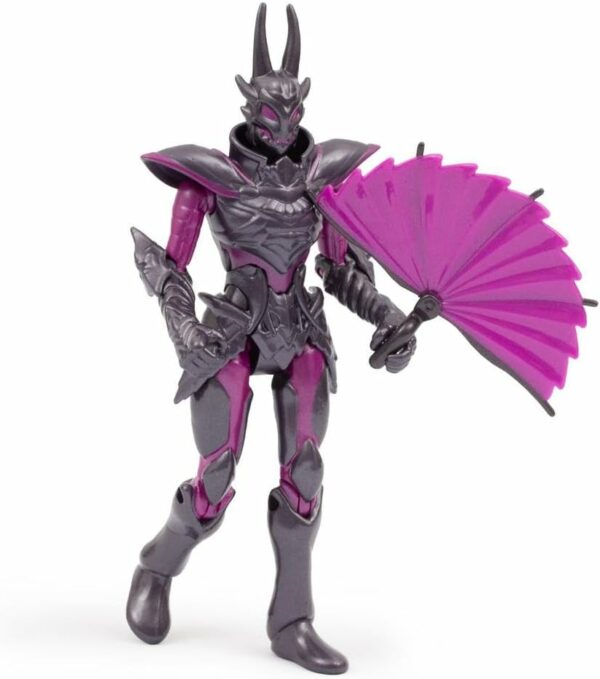 Gormiti THE NEW ERA - Cattivo Audra, Action Figure Villain Con Arma Lama Ventaglio, 15 cm Articolato, Giochi Preziosi GRV21000 - immagine 2
