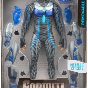Gormiti THE NEW ERA - Scion Del Clan Dell'Acqua Carter, Action Figure 27 Cm Articolato, Giochi Preziosi GRV03000