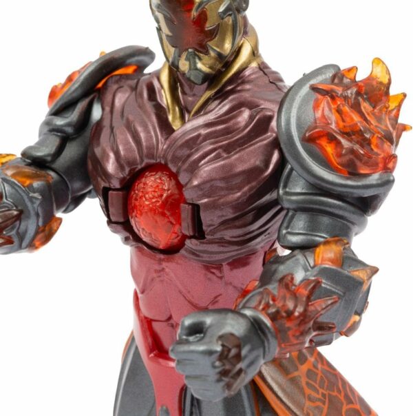 Gormiti THE NEW ERA - Del Clan Del Fuoco Fireon Zane Con Funzione Attacco, 15 cm Articolato, Giochi Preziosi GRV22000 - immagine 2