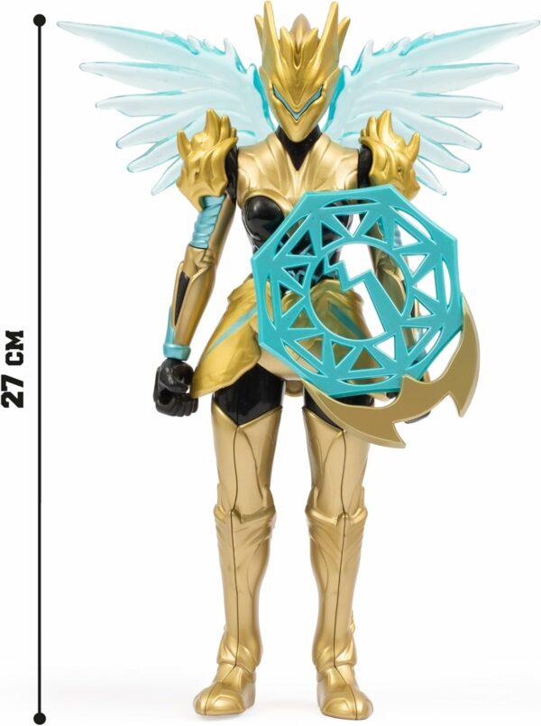 Gormiti THE NEW ERA -Gormita Del Clan Dell'Aria Windel Skye, Action Figure 27 Cm Articolato, Giochi Preziosi GRV06000 - immagine 2