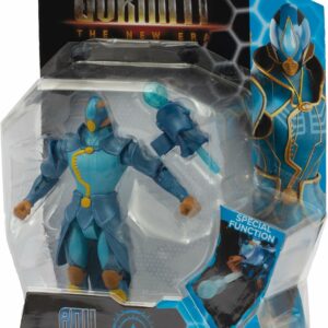 Gormiti THE NEW ERA - Del Clan Dell'Acqua Aqu Carter Con Funzione Attacco, 15 cm Articolato, Giochi Preziosi GRV22000