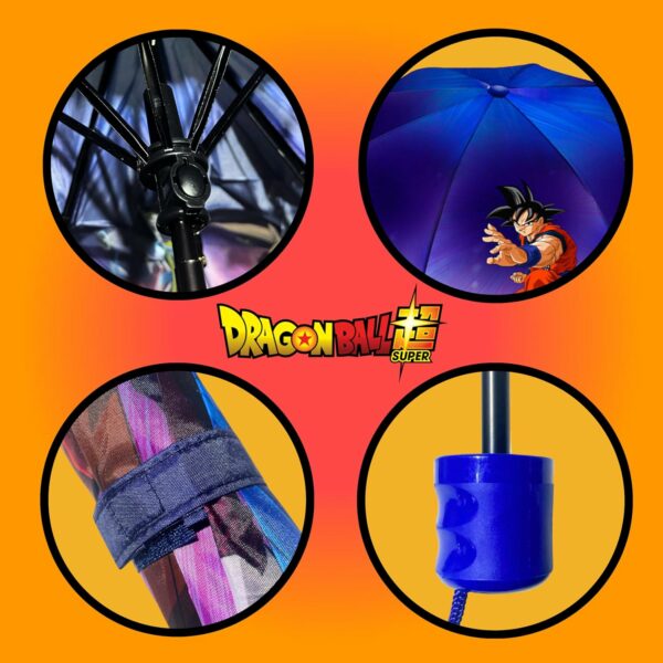 OMBRELLO Pieghevole DRAGON BALL, Coriex A07607 MC - immagine 2
