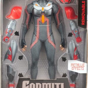 Gormiti THE NEW ERA - Scion Del Clan Del Fuoco Zane, Action Figure 27 Cm Articolato, Giochi Preziosi GRV03000