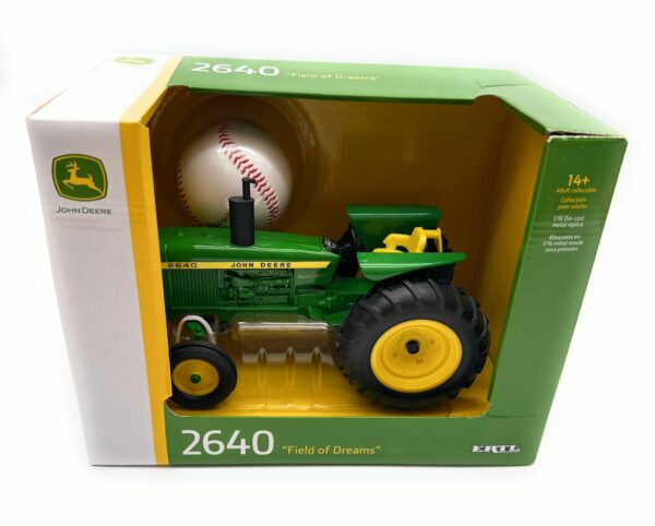 ERTL PRESTIGE EDITION Ertl John Deere Field Of Dreams Tractor With Baseball 2640 45899 scala 1/16