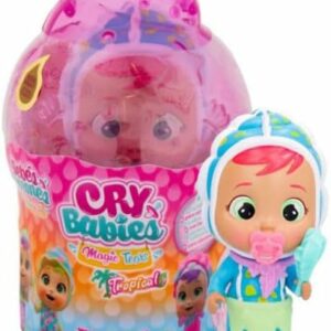Cry Babies Magic Tears Tropical Shiny Shells Marina , Piange Lacrime Schiumose, IMC Toys 910287