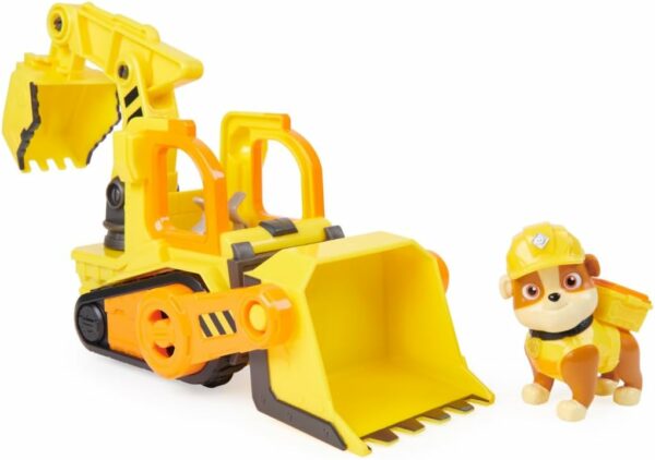 Rubble & Crew, Veicolo da lavoro Bulldozer di Rubble, Spin Master 6066511 - immagine 2