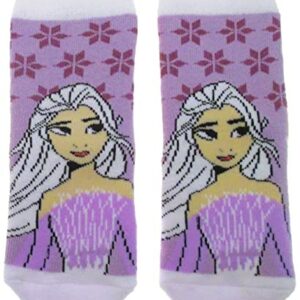 Coriex S.r.l. Calze antiscivolo Frozen Elsa originali ufficiali tre taglie disponibili bambina bimba calzini calzetti anti scivolo (27-30)