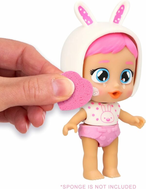 Cry Babies Playtime Coney 8,5 cm, piange lacrime vere, IMC Toys 923065 - immagine 2