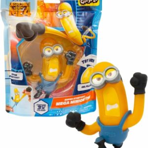 Minions - Personaggio Stretch Tim 15 Cm Cattivissimo Me 4, Si Allunga fino a 3 volte la sua dimensione, Giochi Preziosi MN407200