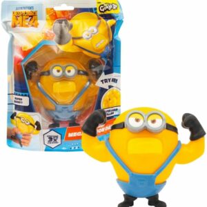 Minions - Personaggio Stretch DAVE 15 Cm Cattivissimo Me 4, Si Allunga fino a 3 volte la sua dimensione, Giochi Preziosi MN407100