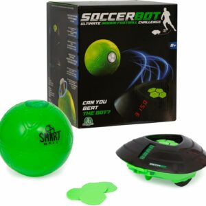 SoccerBot, Pallone da Calcio Smart e Bot Interattivo, 3 Velocità, Allenamento Calcio, Giochi Preziosi MR101000