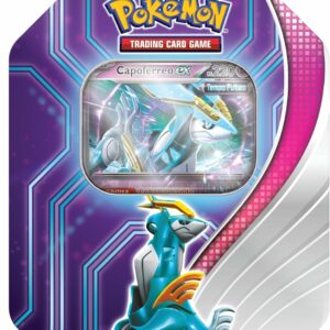Pokémon Tin da Collezione Destini Paradossali - Capoferreo-ex , originale, edizione in italiano 2024