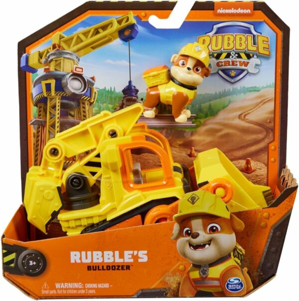 Rubble & Crew, Veicolo da lavoro Bulldozer di Rubble, Spin Master 6066511
