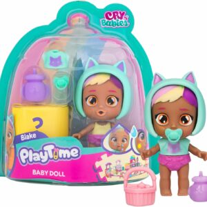 Cry Babies Playtime Blake 8,5 cm, piange lacrime vere, IMC Toys 923089