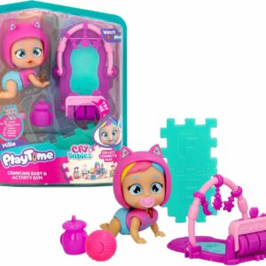 Cry Babies, Millie Gattonante con palestrina di attività,piange lacrime vere, IMC Toys  923270