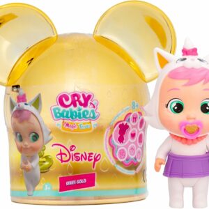 Cry Babies Magic Tears DISNEY EDITION GOLD, personaggio casuale, IMC Toys  907218