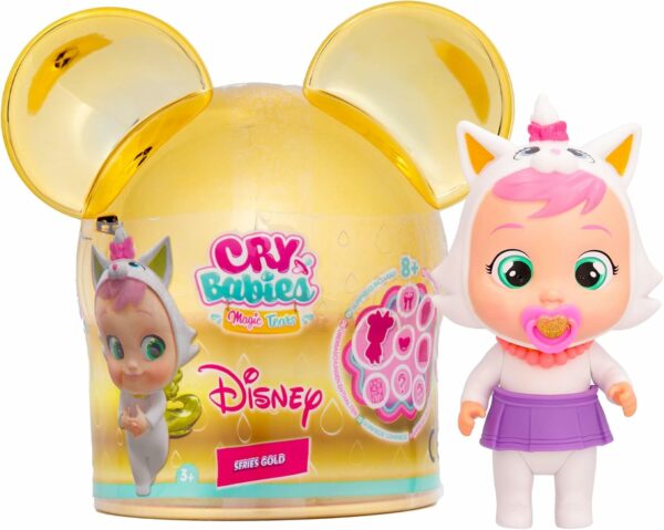 Cry Babies Magic Tears DISNEY EDITION GOLD, personaggio casuale, IMC Toys  907218