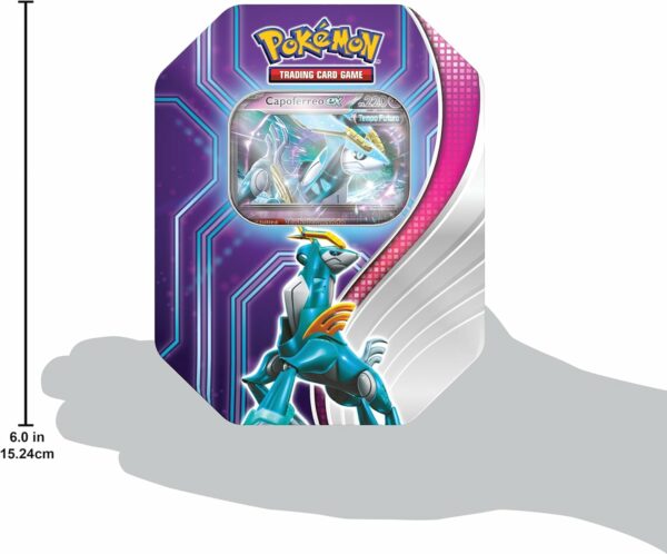 Pokémon Tin da Collezione Destini Paradossali - Capoferreo-ex , originale, edizione in italiano 2024 - immagine 3
