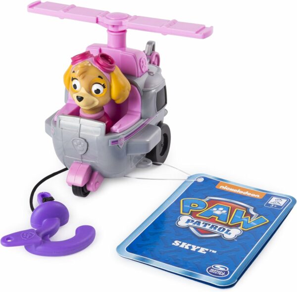 Paw Patrol Rescue Skye Mini Veicolo con funzione, Spin Master 6040907