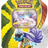 Pokémon Tin da Collezione Destini Paradossali - Furiatonante-ex , originale, edizione in italiano 2024