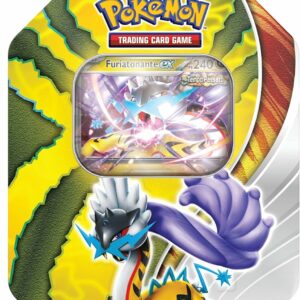 Pokémon Tin da Collezione Destini Paradossali - Furiatonante-ex , originale, edizione in italiano 2024