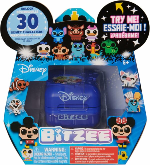 Bitzee Versione Disney, Cucciolo Digitale e Interattivo, Animale Elettronico Virtuale da Accudire e Crescere, Spin Master 6070083