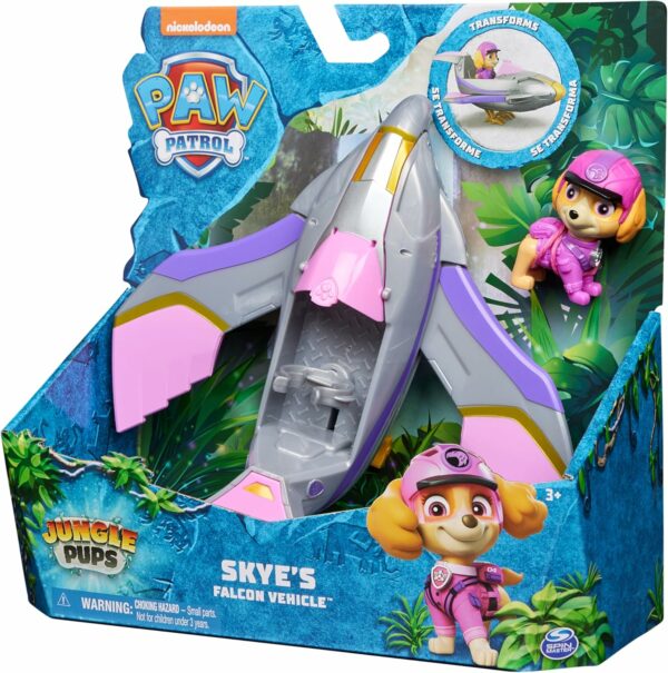 Paw Patrol Jungle, Veicolo Falco di Skye, Spin Master 6067760