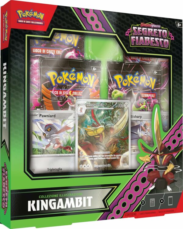 Pokémon Segreto Fiabesco Collezione Kingambit , originale, edizione in italiano 2024