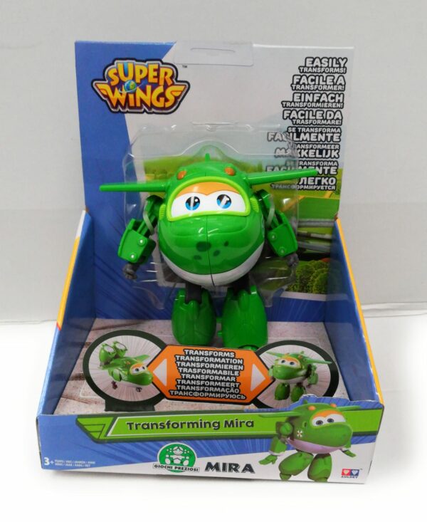 SUPER WINGS Mira 12, 5 CM trasformabile , Giochi Preziosi