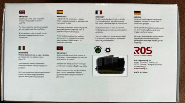 ROS COLLECTION FIAT 160-90 scala 1/32  RUOTE LARGHE  EDIZIONE 2024 CON SOLLEVATORE - immagine 2